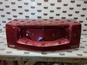 2003-2007 Cadillac CTS-V OEM Trunk Deck Lid Decklid Panel Assembly Red Line - Picture 1 of 5