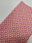 Heather Bailey Fabric Freshcut Candy Pink Green Sew Quilt Craft OOP FAT QUARTER