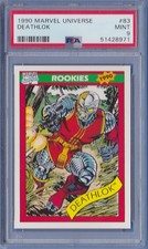 1990 Marvel Universe #83 Deathlok PSA 9 Mint series 1