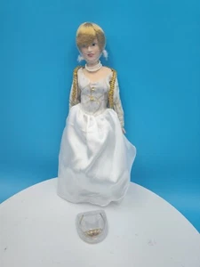 Vintage 1998 Manorville Collection Ltd. 12" Princess Diana Doll - Picture 1 of 8