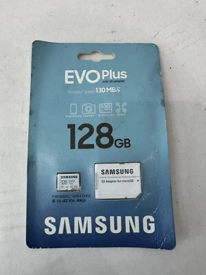 SAMSUNG EVO Select 128GB microSDXC Micro SD Card with Adapter New 🔥MB-ME128KA/A - Image 1 of 2
