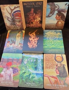 SEALED NEW ~ ANCESTOR SPIRIT CARDS & BOOK ORACLE CONNECT TO THEIR WISDOM & TRUTH - Picture 1 of 12