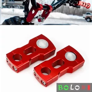 Handlebar Riser 3" Dual Pivoting Clamp For Arctic Cat Polaris Matryx Yamaha ATV - Picture 1 of 7