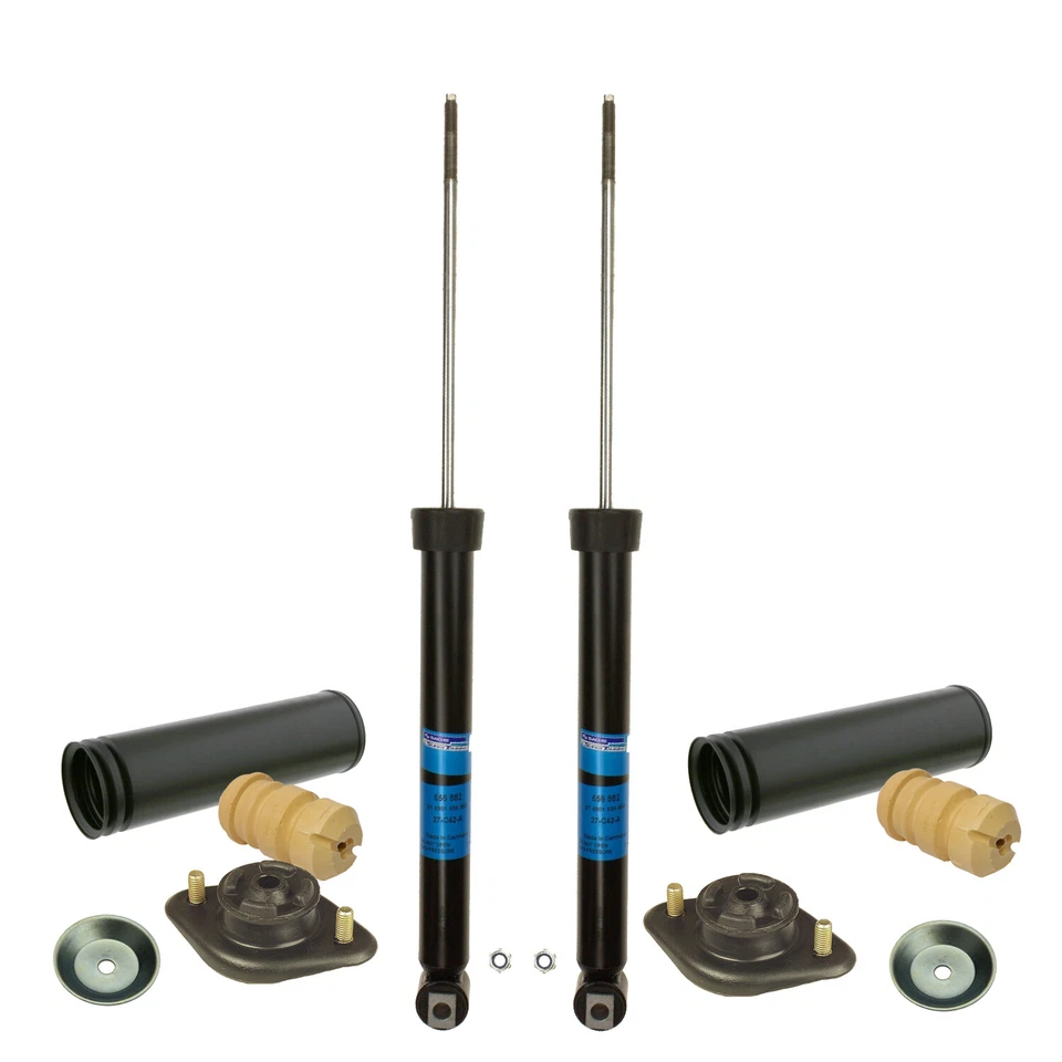 OEM Rear 2 Shock Absorbers with Mounts Kit For BMW E46 Sedan 325i 325xi 330xi - Image 1 of 1
