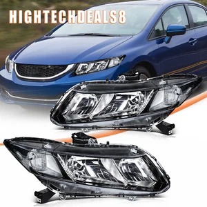 Conjunto de faros para Honda Civic 2012-15 sedán de 4 puertas/cupé de 2 puertas izquierda+derecha Pai - Imagen 1 de 15