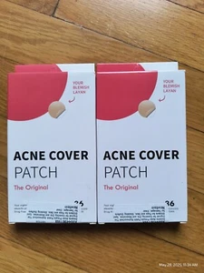 Hydrocolloid Acne Pimple Patch Lot of 2 X36 (72 Patches Total) Blemishes Zits - Picture 1 of 4
