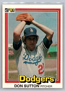 1981 Donruss Don Sutton #58 - Picture 1 of 2