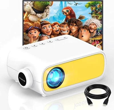 Portable Projector mini Projector for Smart Home 1080P Full HD Mobile Projector - Image 1 of 4