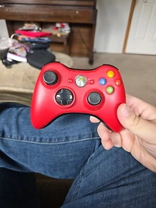 Red Xbox 360 Controller - Untested - Picture 1 of 2