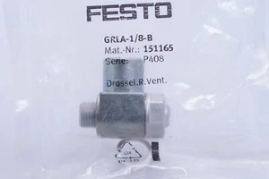 FESTO 151165 Drossel-Rückschlagventil GRLA-1/8-B OVP, NEU - Bild 1 von 1