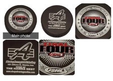2006-2007 FINAL FOUR USHL OFFICIAL HOCKEY PUCK MADEin🇨🇦 HOME OF THE HAWKS NEST
