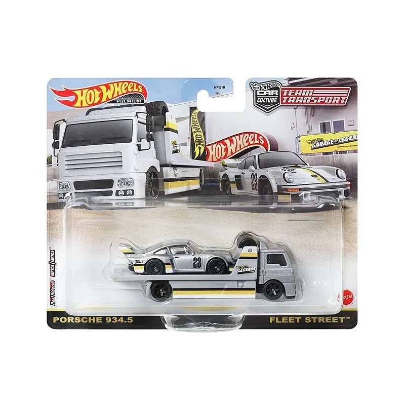Hot Wheels Team Transport Porsche 934.5 Legends Tour Transport Premium Hauler - Image 1 of 1