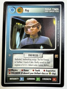 Star Trek CCG - Nog (Deep Space Nine 1st Edition) - NM - Picture 1 of 2