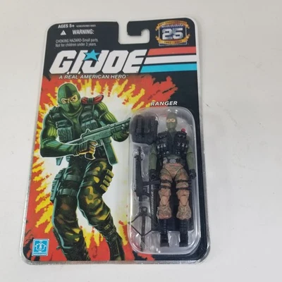 Figura de acción GI Joe 25 aniversario Ranger Beachhead 3 3/4" 2007 Hasbro Foil Foto 1 de 4