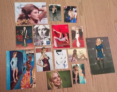 Autogrammsammlung 14 Handsignierte Fotos Von Eva Padberg, Model,Sexy - Bild 1 von 4