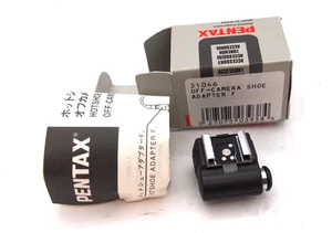 PENTAX HOT SHOE ADAPTER F, For Flash - IN BOX 31022 - Picture 1 of 1
