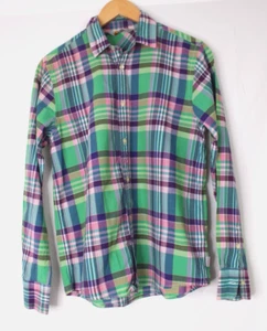 Carhartt Conform Green Check Button Up Shirt Medium - Picture 1 of 12