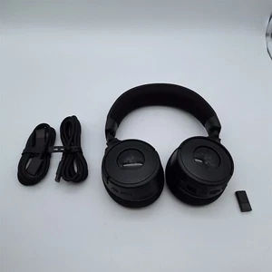 Razer Kraken V4 Wireless Gaming Headset: 2.4GHz, Bluetooth, USB - Black - Picture 1 of 8