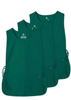 Adar Unisex Cobbler Apron with 2 Pocket / Adjustable Waist Ties (3 Pack) Size R - Image 1 of 4