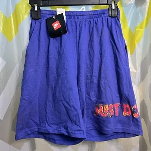 Vintage Nike Shorts Draw Strings Elastic Waist Just Do it Front And Back 90s USA - Picture 1 of 12
