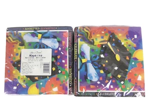 Lot of 2 Special Occasion 36 Celebrate Graduation Napkins 3 ply Total Count 72  - Picture 1 of 2