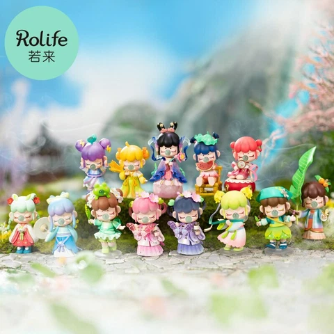 12pcs Nanci Ⅶ 24 Solar Terms Blind Box Action Figures Doll Toys Surprise Box Cover