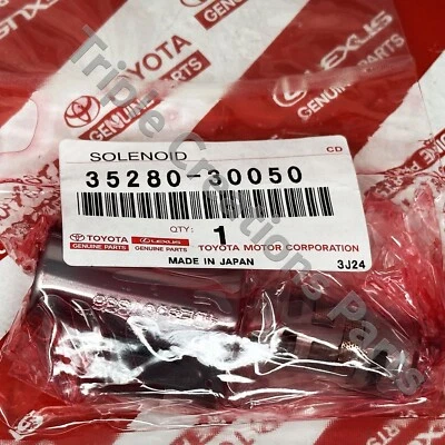 Conjunto de solenoide genuino Toyota 3528030050 control de bloqueo 35280-30050 OEM Foto 1 de 4