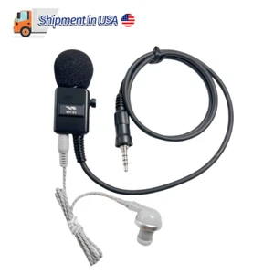 MH-62A4B YAESU Standard Earphone tie-pin microphone VX6E VX6R VX7E VX7R FT-270R - Picture 1 of 3