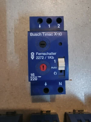 Busch Timac X-10 Fernschalter 2272/1Kb - Bild 1 von 2