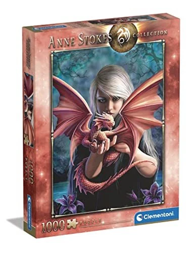 Clementoni Puzzle 1000 Pz Anne Stokes Dragonkin 39640