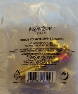 NEW ( NEVER OPENED ) Yves Saint Laurent ( Rouge Volupte Shine ) Lipstick Charm  - Picture 1 of 5