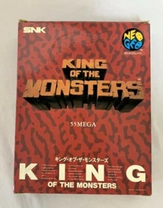 King of Monsters SNK Neo Geo AES Japan Import Complete In Box Rare 1991 JAPAN - Picture 1 of 10