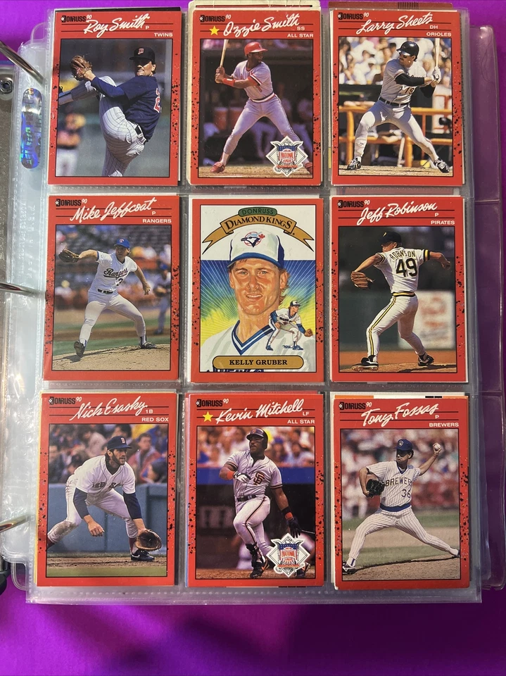 Lote de 1200 tarjetas de béisbol RARAS de colección - errores de impresión y novatos - GENERACIONALES Foto 1 de 4