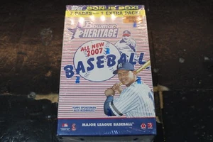 Bowman Heritage 2007 béisbol caja de bonificación sellada 8 paquetes 8 tarjetas por paquete - Imagen 1 de 1