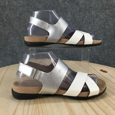 Naturalizer Sandals Womens 8 M Agrata Slingback Multicolor Faux Leather Casual - Image 1 of 4