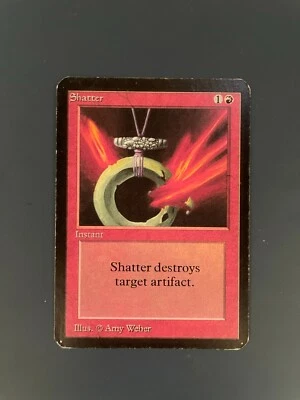 Shatter ALPHA edition MP/LP (x1) Magic the Gathering MTG Old School - Image 1 of 2