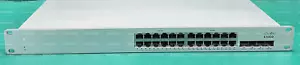 MS225-24P-HW CISCO MERAKI 24-PORT GIGABIT POE SWITCH, 4X SFP UNCLAIMED - Picture 1 of 2