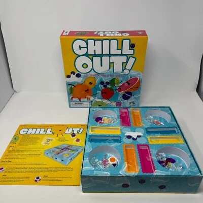 Chill Out Board Game The Refreshing Game of Dice & Ice Game Wright Complete - Image 1 of 4
