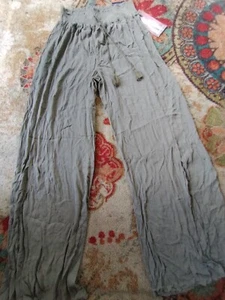 Sound Style Pants For Women - Size M - New With Tags - Dark Green - Picture 1 of 10