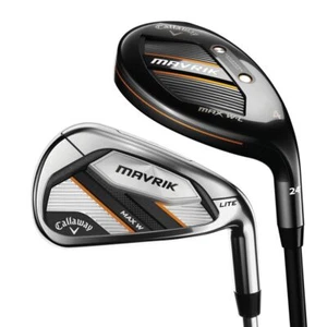 CALLAWAY 2020 MAVRIK MAX (LITE) COMBO SET IRON SETS 5H-6H,7-PW,AW,SW ALL GRAPHIT - Picture 1 of 12