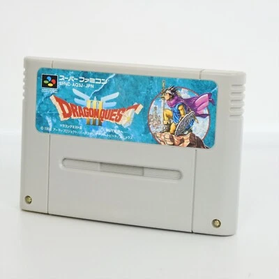 Super Famicom DRAGON QUEST III 3 Cartridge Only Nintendo sfc - Image 1 of 2