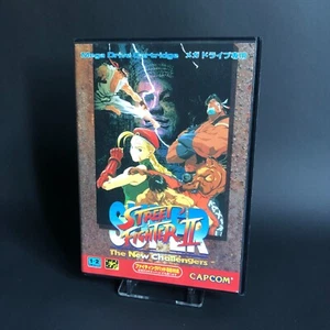 Super Street Fighter 2 The New Challengers Sega MegaDrive Mega Drive JAP T-12043 - Imagen 1 de 10