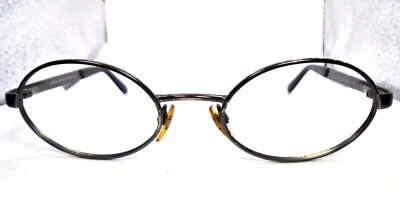 Giorgio Armani GA 679 1145 Small Gunmetal Vtg Sunglasses Frames NO LENSES Italy - Image 1 of 4