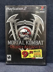 Mortal Kombat Deadly Alliance PS2 PlayStation 2 - Game & Case - Picture 1 of 3