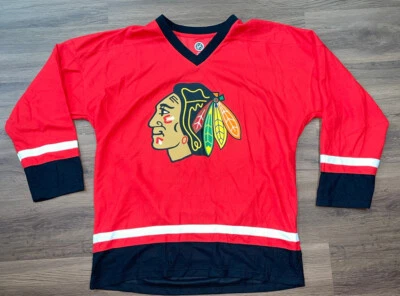 Camiseta deportiva de hockey roja de los Chicago Blackhawks Patrick Kane 88 NHL Airnet para hombre XL Foto 1 de 4