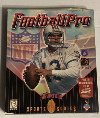 1998 Football PC Game Dan Marino Pro All American Sports Series Vintage NOS - Image 1 of 4