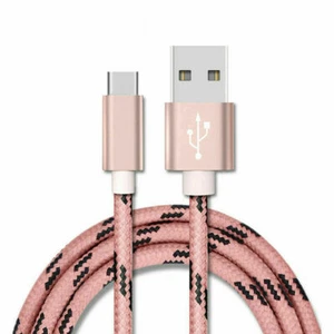 USB Type C Fast Charging  Cable For Samsung Huawei Oppo Nokia LG Google Moto TCL - Picture 1 of 17