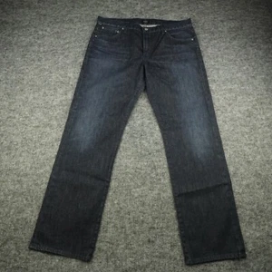 Citizens Of Humanity Jeans Mens 38X32 Blue Denim Dark Wash Sid Regular Straight - Picture 1 of 10