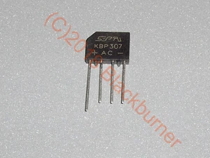 KBP-307 700V 3A - raddrizzatore, raddrizzatore ponte - da 1 a 5 pz. - Foto 1 di 4