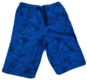 Workwear Co Boy's Shorts Trunk Only Size 12-13 Years Blue Leafy Designs - Imagen 1 de 10